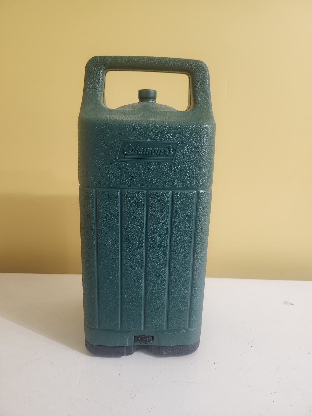 Coleman Green Portable Thermos Jug - Insulated Camping Water Carrier